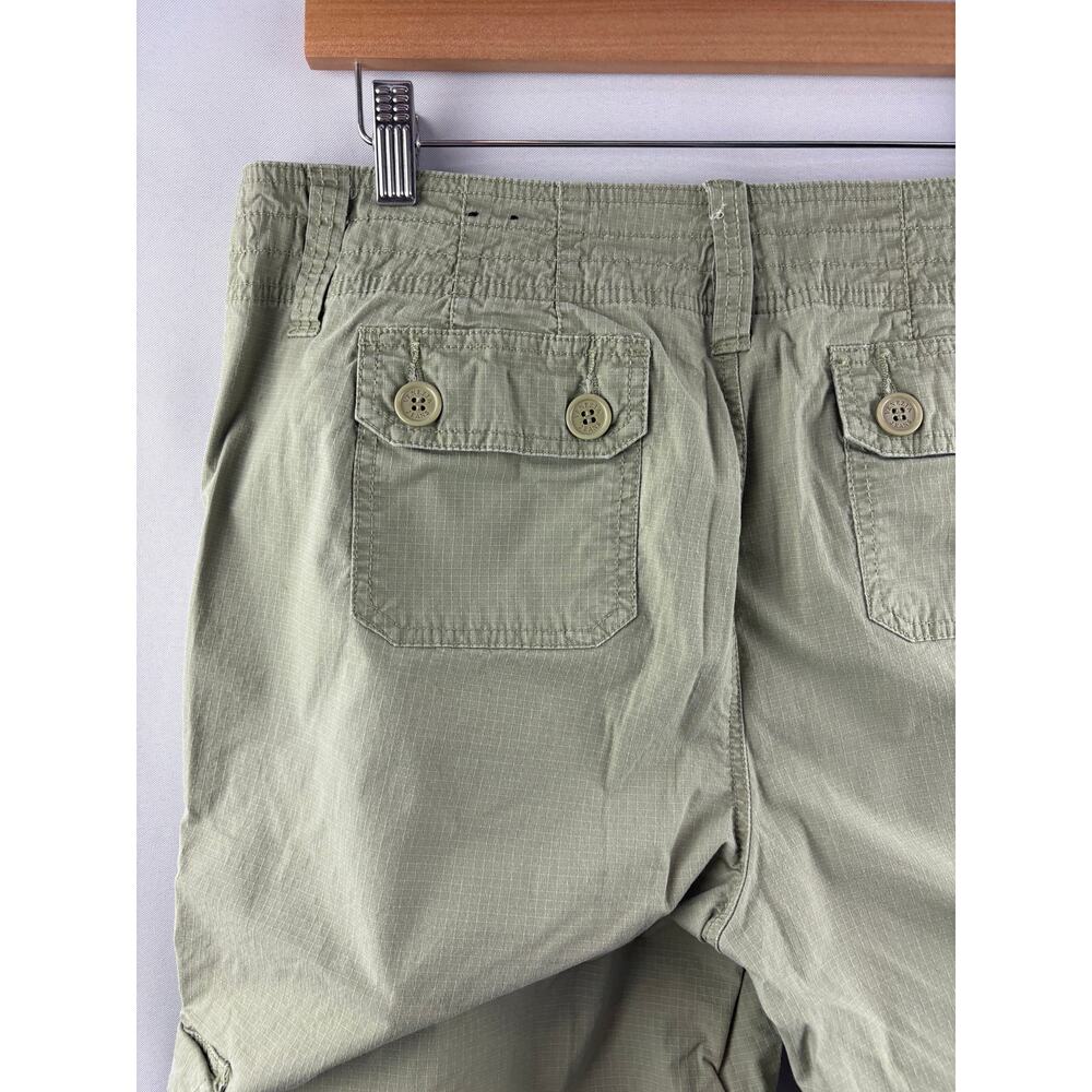 Women’s Venezia Size 14 Army Green Cargo Capris - Picture 4 of 5